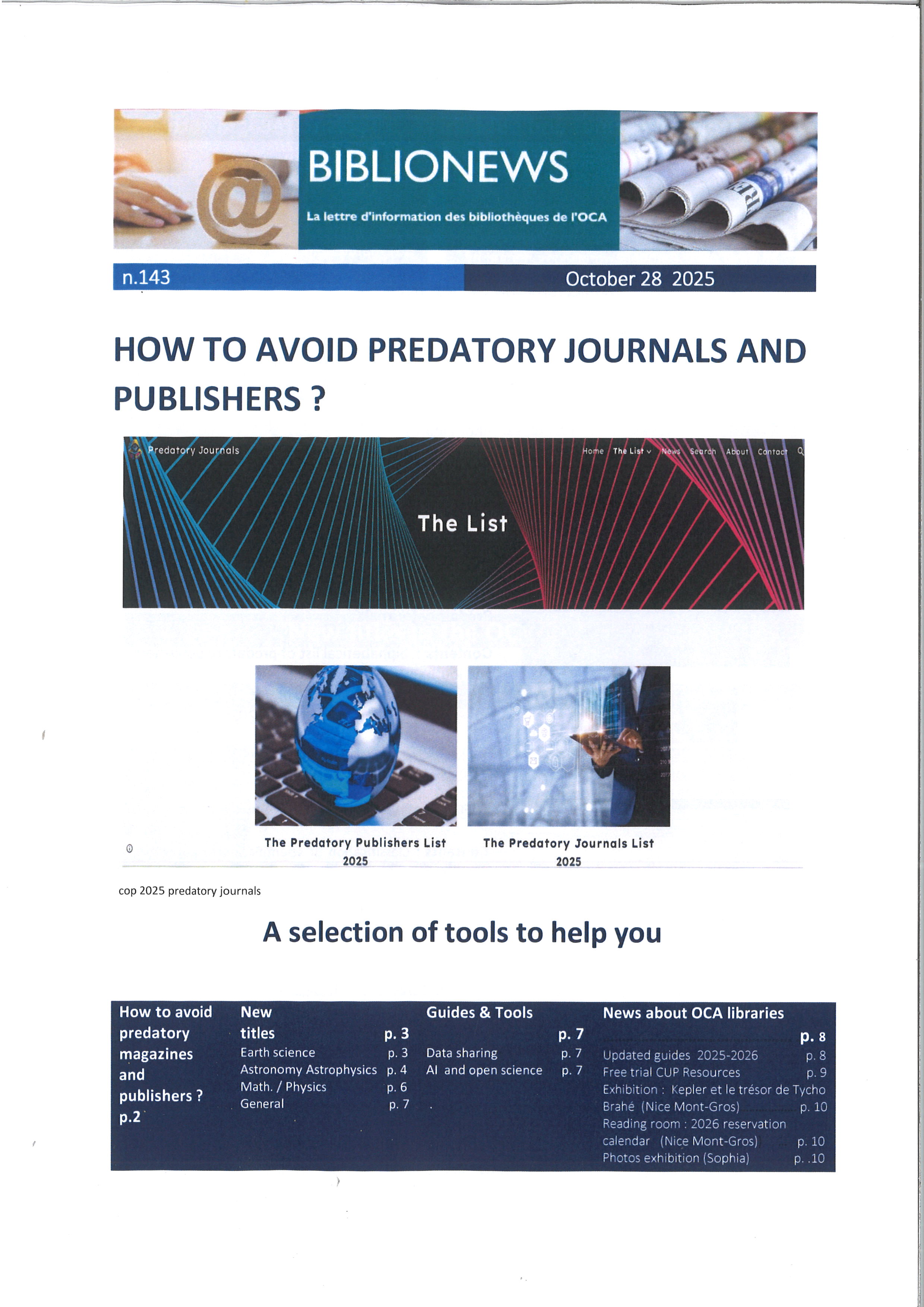 BIBLIONEWS143 2025 GB